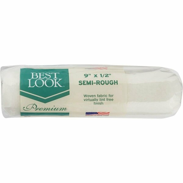 Best Look Premium 9 In. x 1/2 In. Woven Fabric Roller Cover DIB RC 14-900